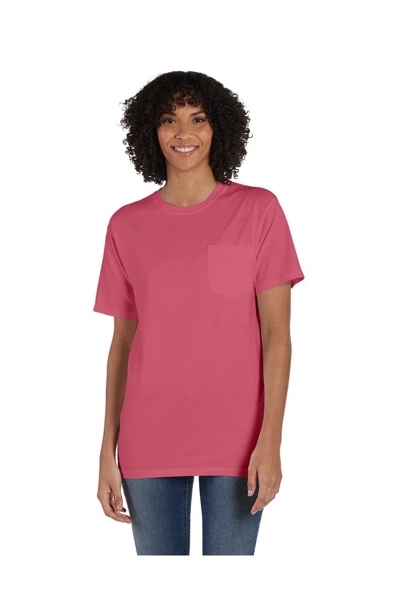 ComfortWash by Hanes GDH150: Unisex 5.5 oz., 100% Ringspun Cotton Garment-Dyed T-Shirt with Pocket