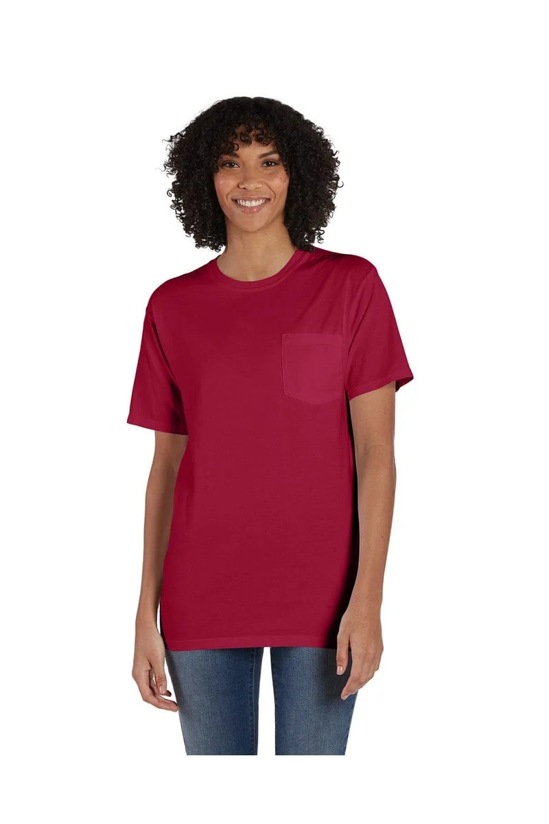 ComfortWash by Hanes GDH150: Unisex 5.5 oz., 100% Ringspun Cotton Garment-Dyed T-Shirt with Pocket