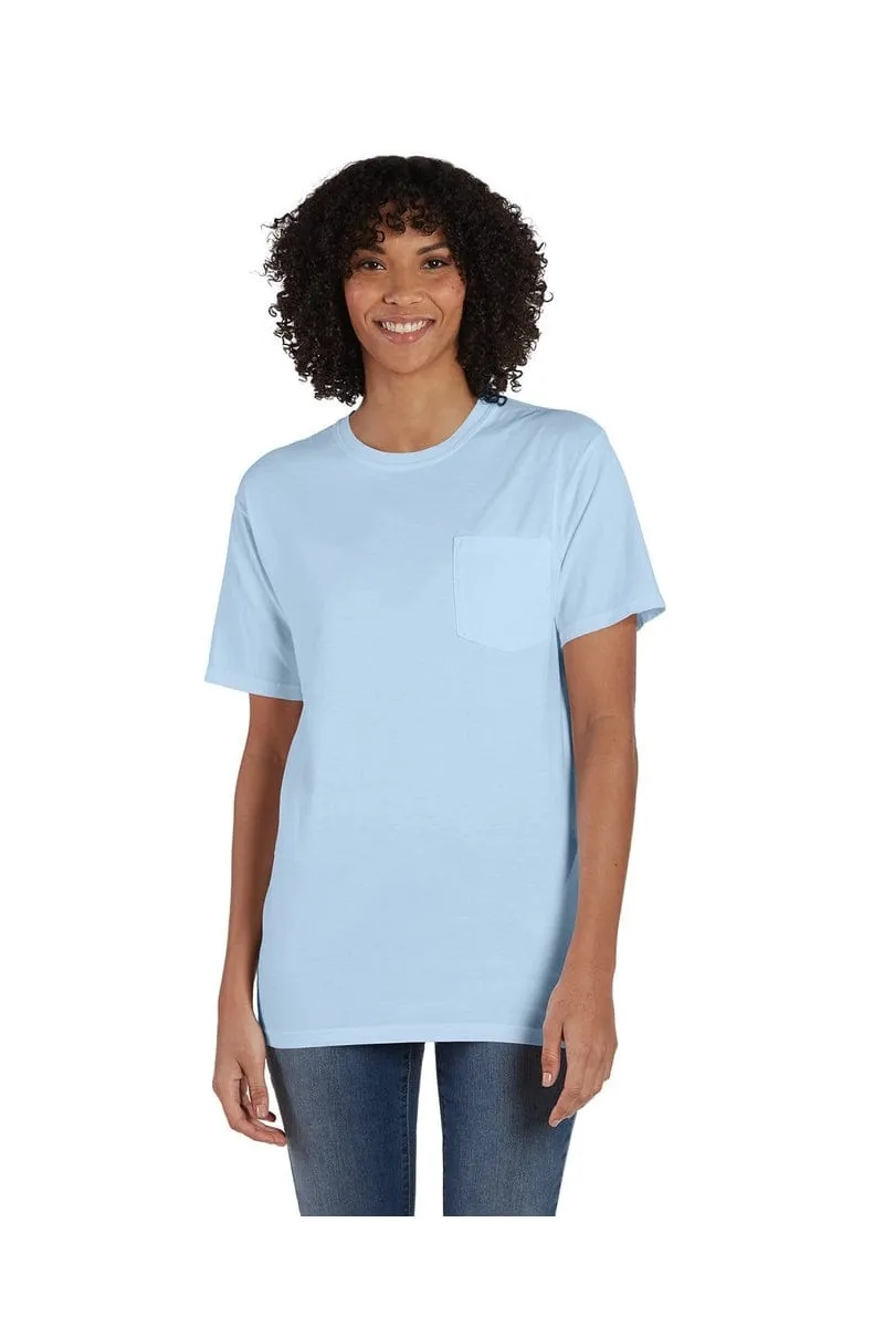 ComfortWash by Hanes GDH150: Unisex 5.5 oz., 100% Ringspun Cotton Garment-Dyed T-Shirt with Pocket