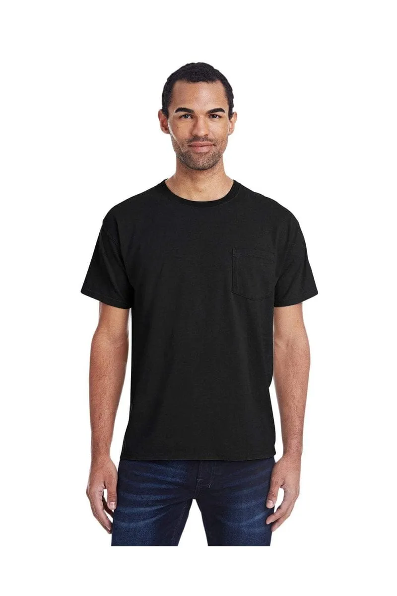 ComfortWash by Hanes GDH150: Unisex 5.5 oz., 100% Ringspun Cotton Garment-Dyed T-Shirt with Pocket