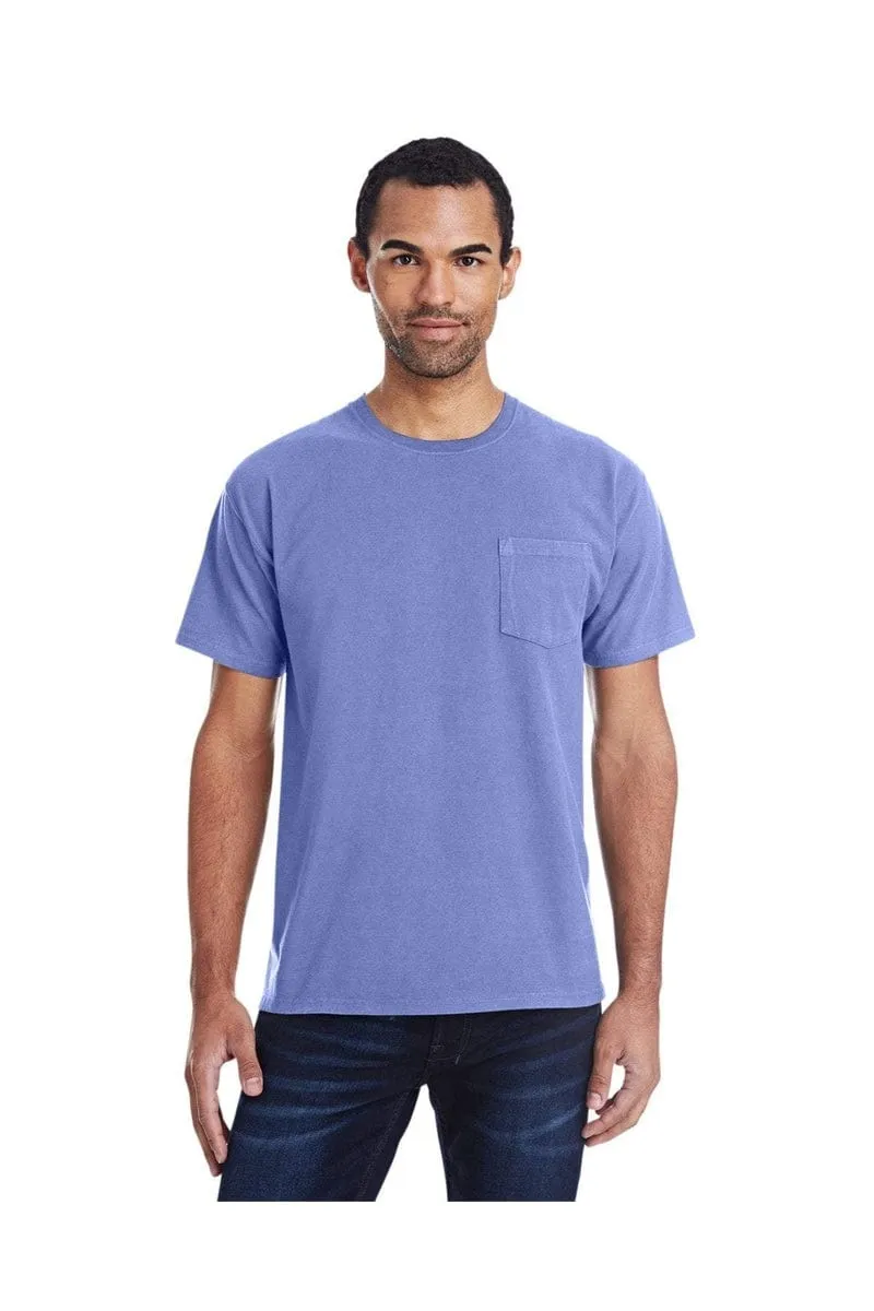 ComfortWash by Hanes GDH150: Unisex 5.5 oz., 100% Ringspun Cotton Garment-Dyed T-Shirt with Pocket
