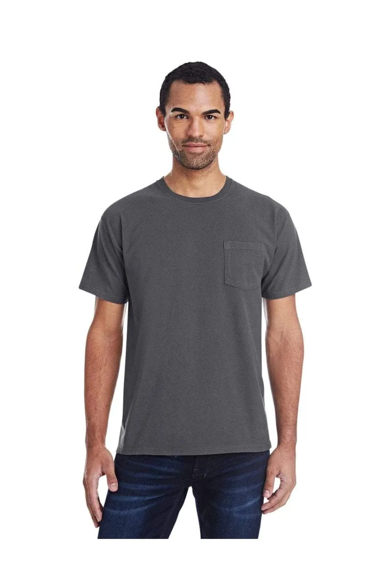 ComfortWash by Hanes GDH150: Unisex 5.5 oz., 100% Ringspun Cotton Garment-Dyed T-Shirt with Pocket