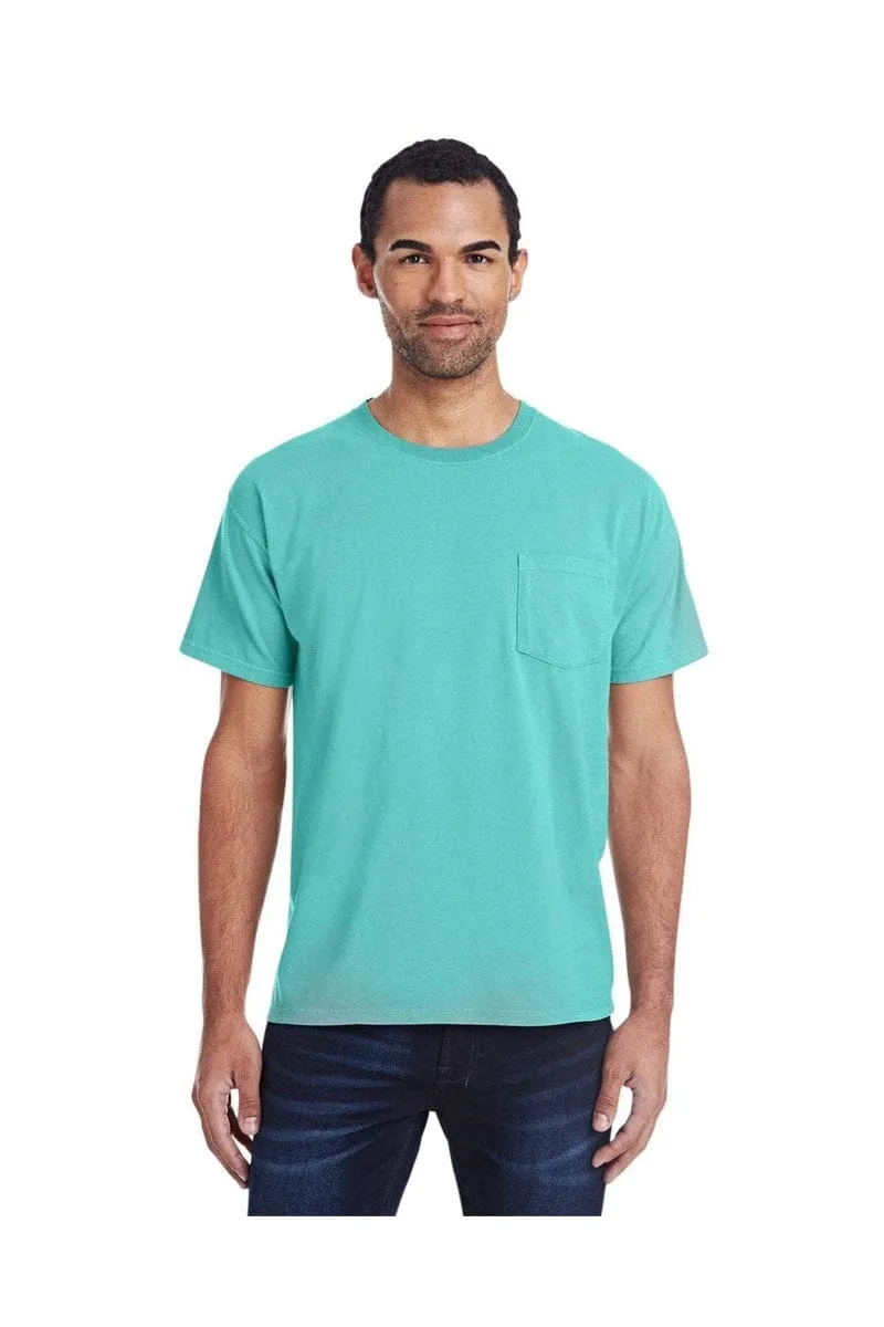 ComfortWash by Hanes GDH150: Unisex 5.5 oz., 100% Ringspun Cotton Garment-Dyed T-Shirt with Pocket