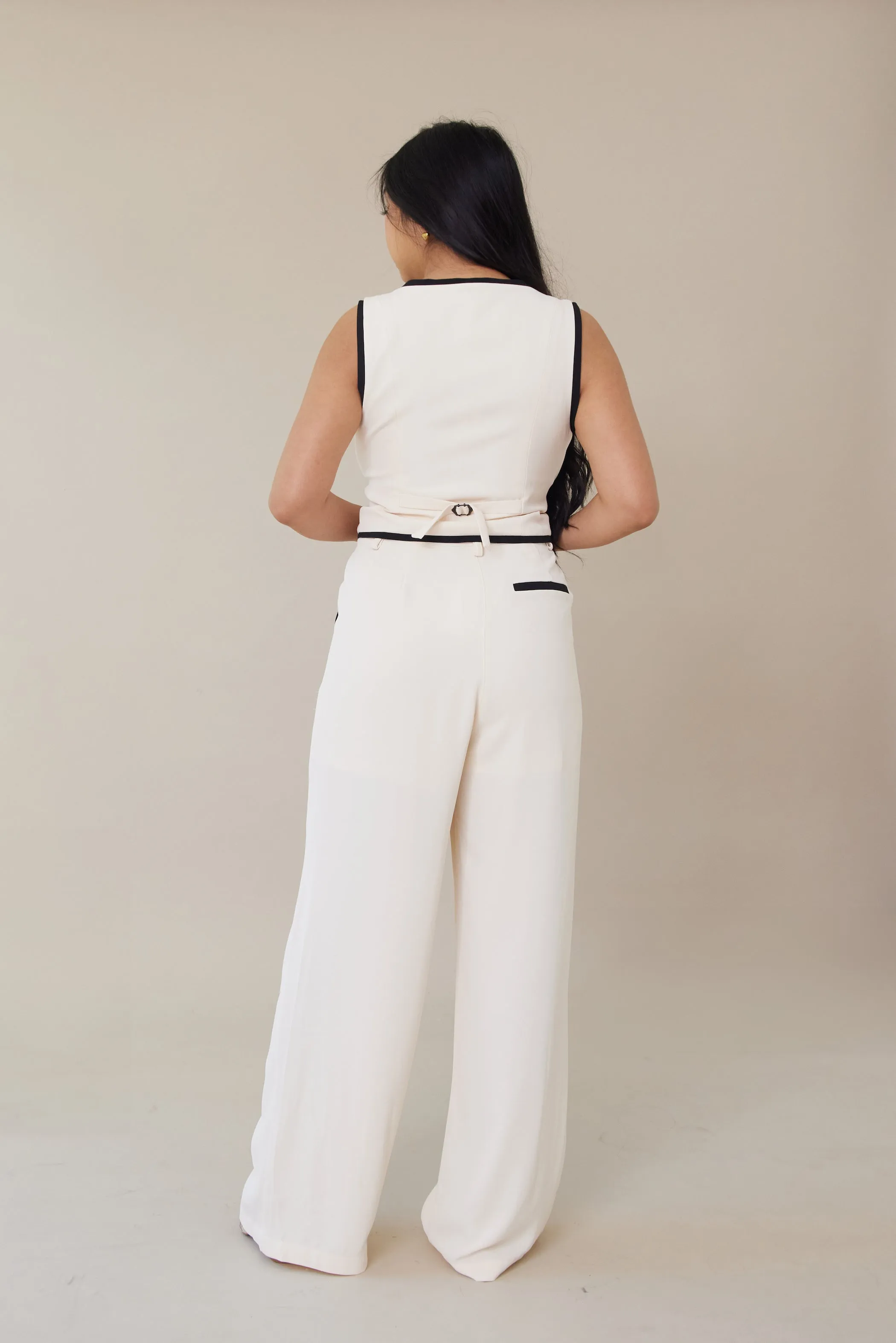 Contrast Pant