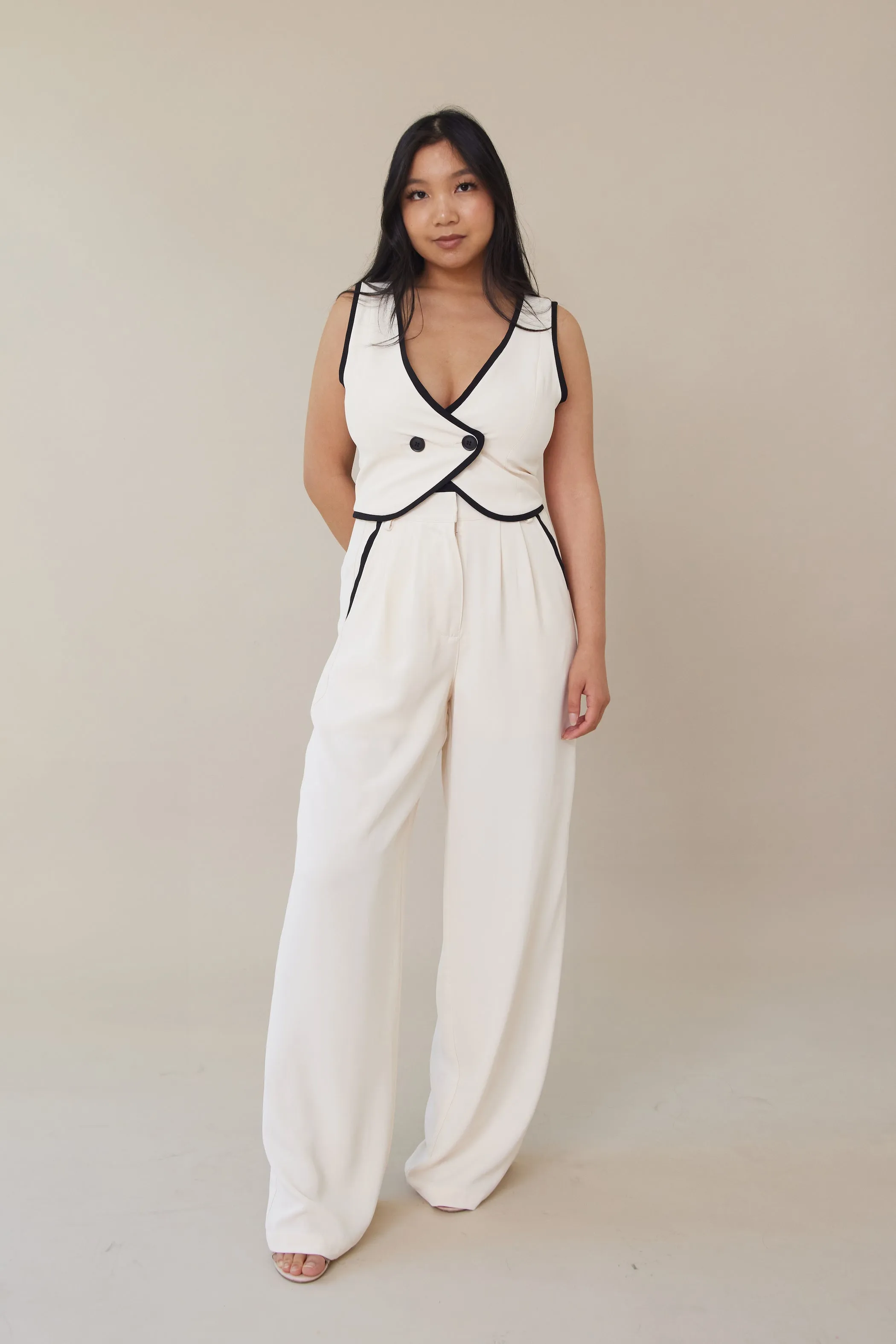 Contrast Pant