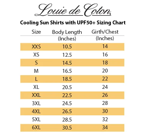 Cooling UPF 50  Sun Shirt - Papaya