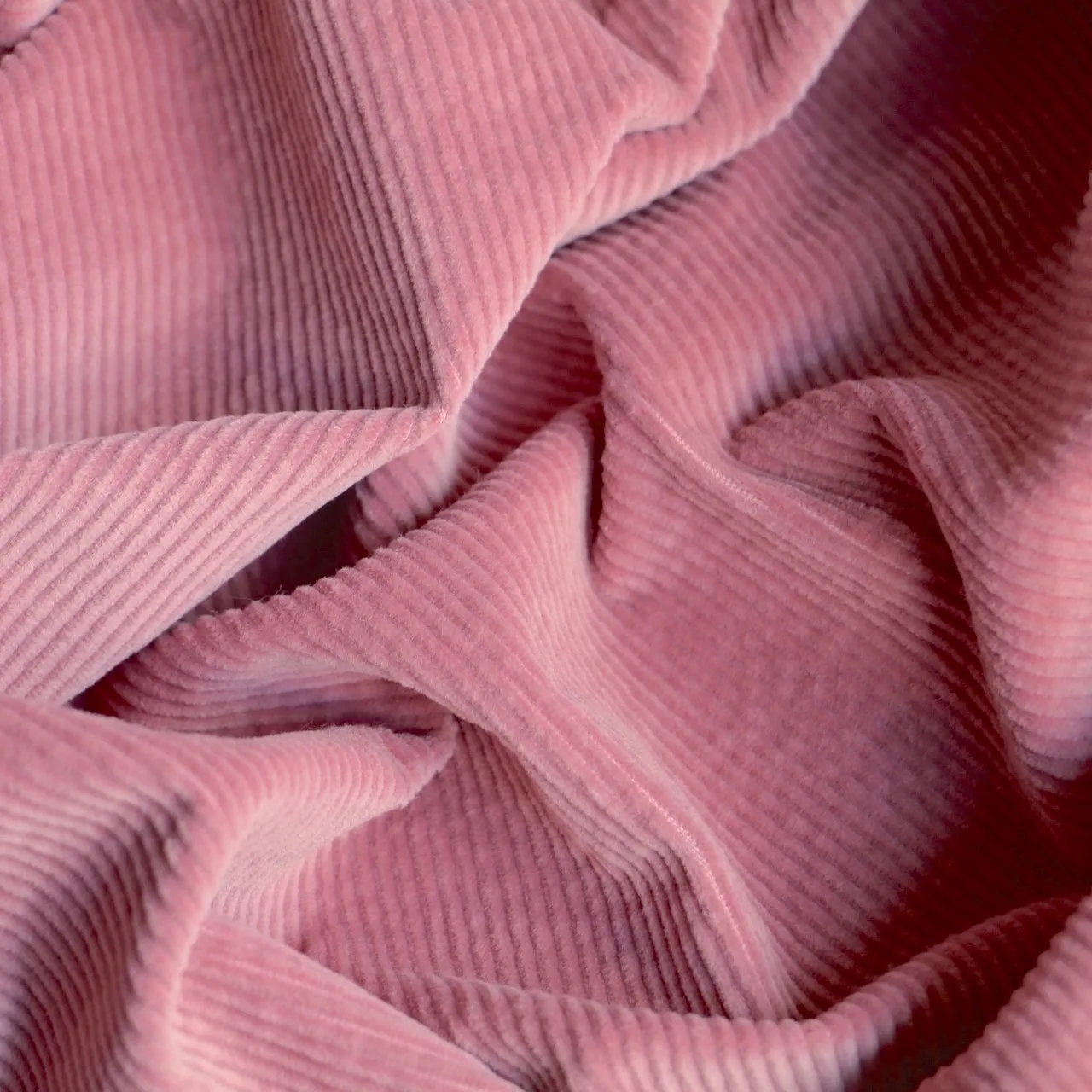 Corded Bubblegum - Stretch Corduroy - Last Chance
