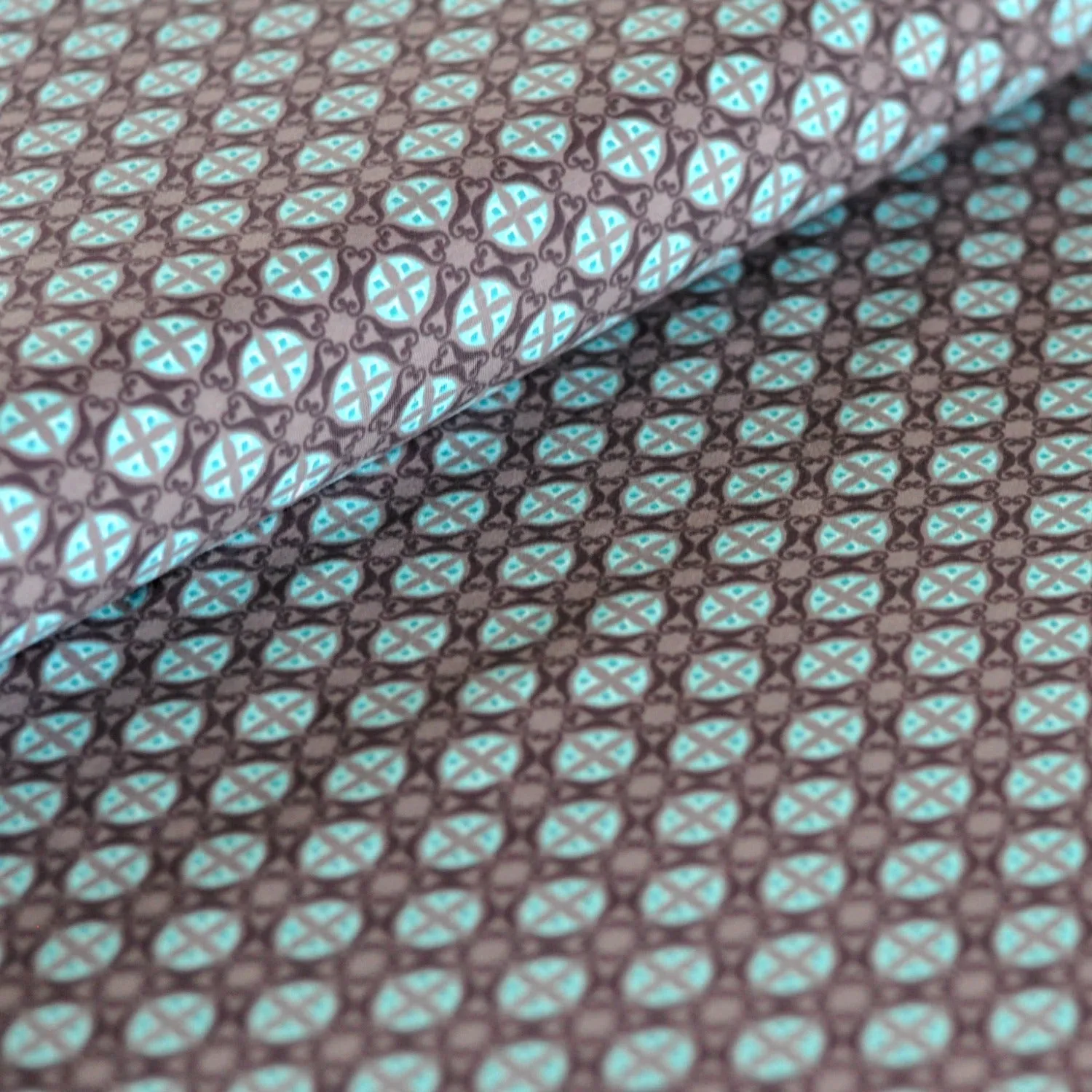 Cotton Jersey - Foulard - Gray