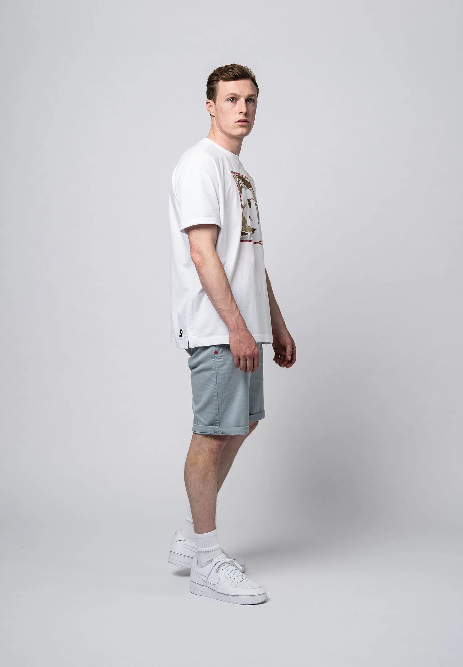 CP RED. Framed Oversize T-Shirt