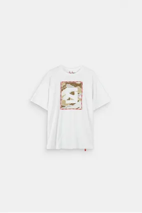 CP RED. Framed Oversize T-Shirt