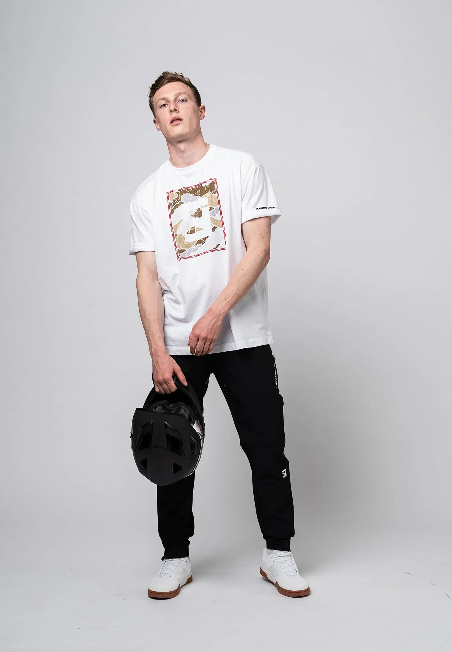 CP RED. Framed Oversize T-Shirt