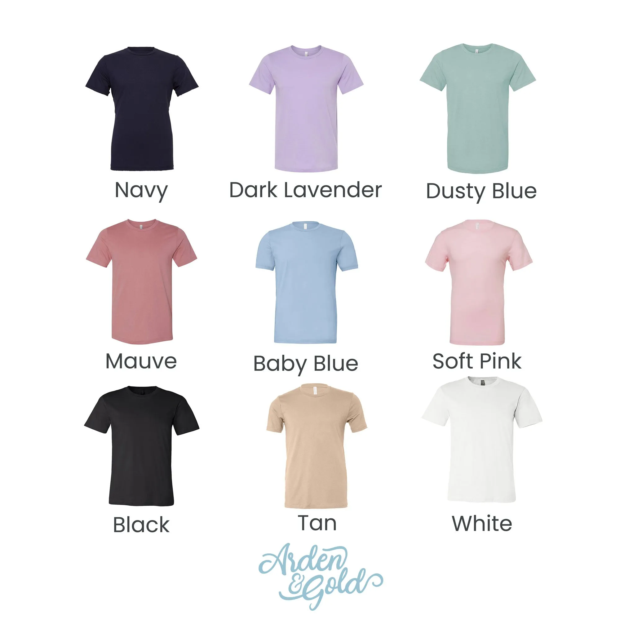 Custom Wedding Date Bride Bella and Canvas T-Shirt