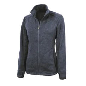 D2003W Ladies Heathered Fleece Jacket