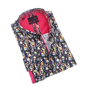 Dancing Day of The Dead Button Down Shirt