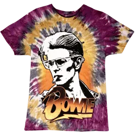 David Bowie Smokin T-Shirt - Tie Dye