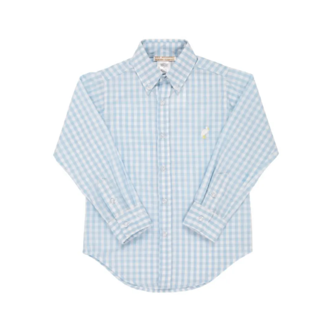 Dean's List Dress Shirt - Buckhead Blue Gingham