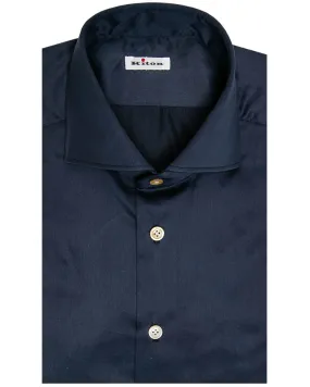 Denim Blue Twill Dress Shirt