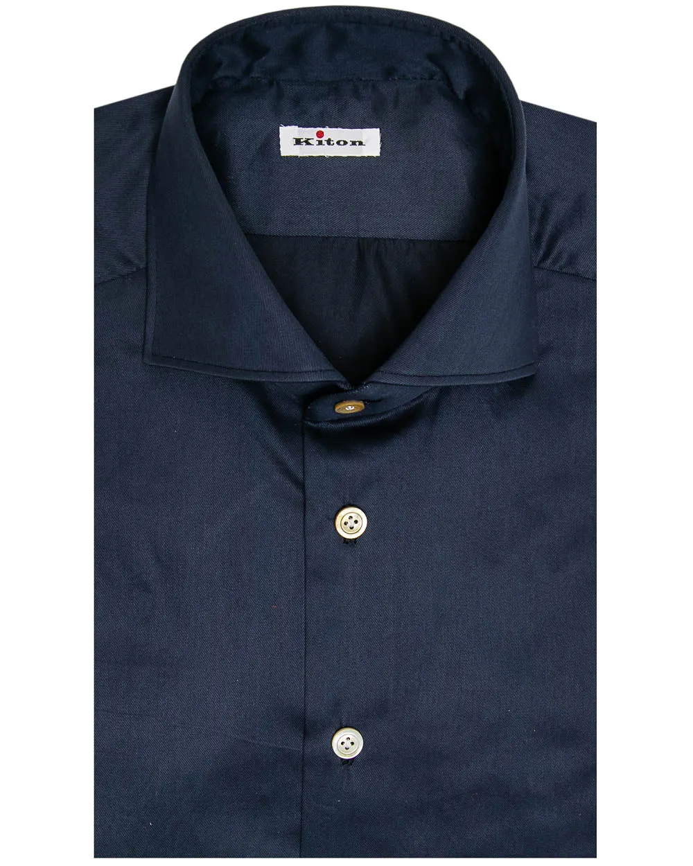 Denim Blue Twill Dress Shirt