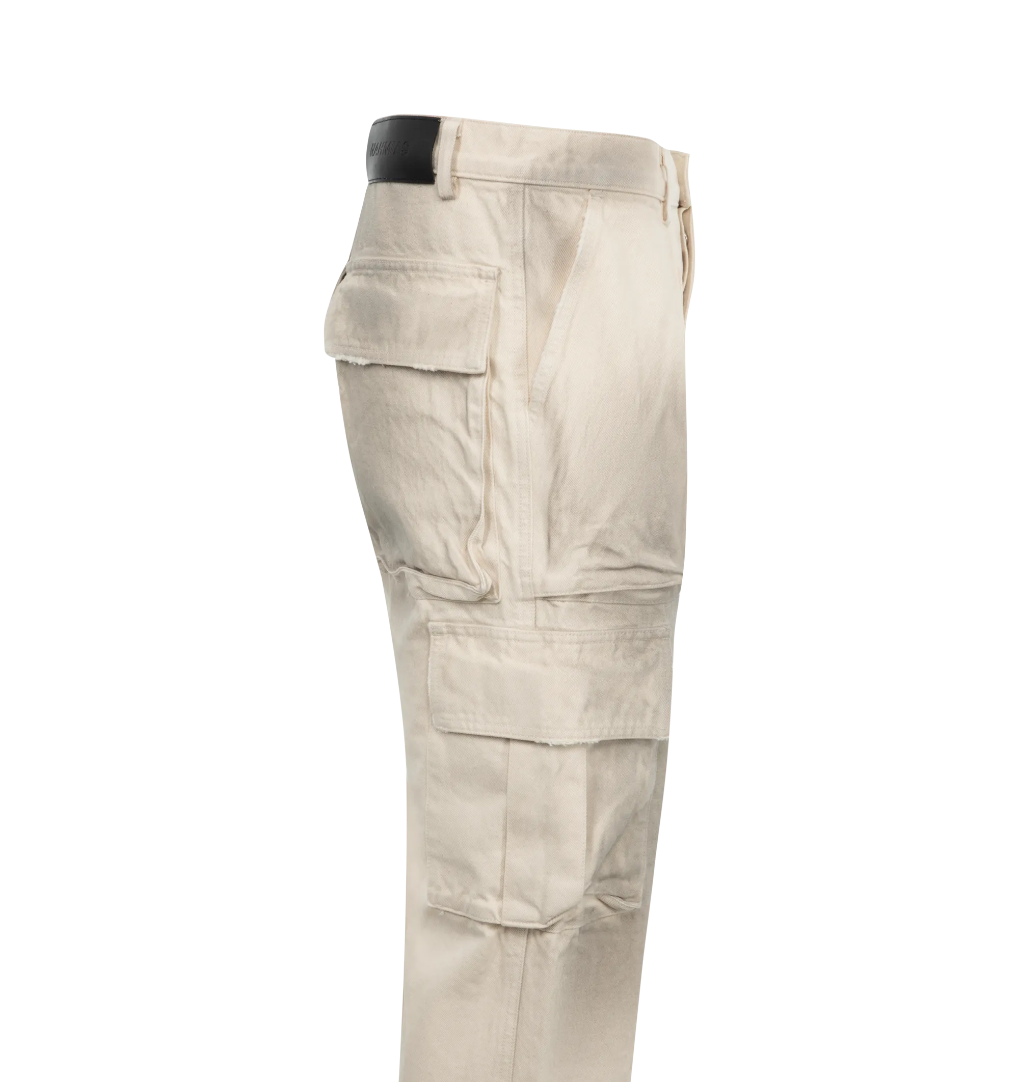 DIRTY WHITE CARGO PANT (MENS)