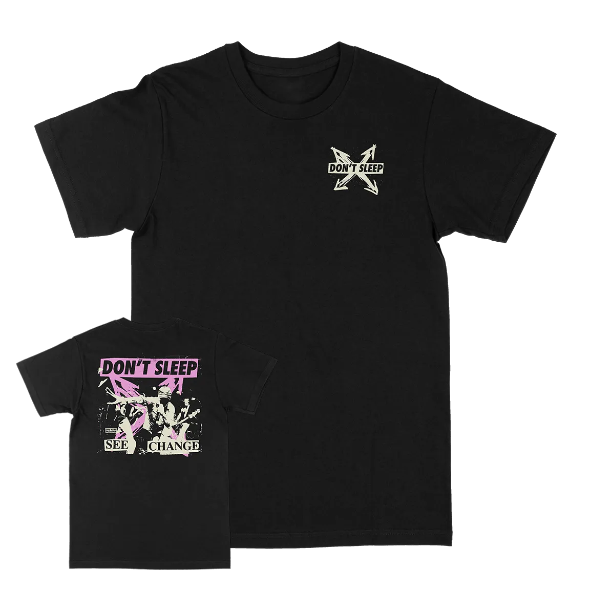 Don’t Sleep “See Change” Black T-Shirt
