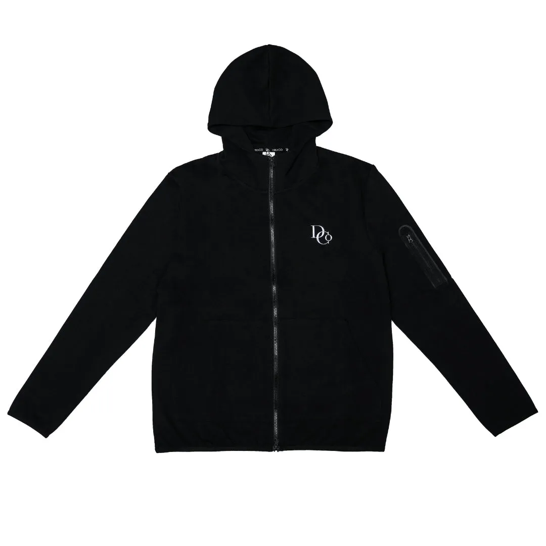 Draco Tech Track Jacket - Black