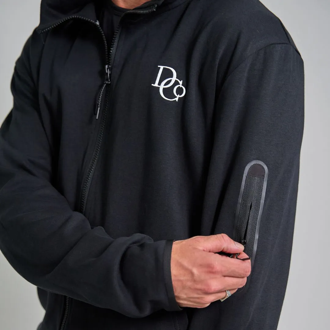 Draco Tech Track Jacket - Black