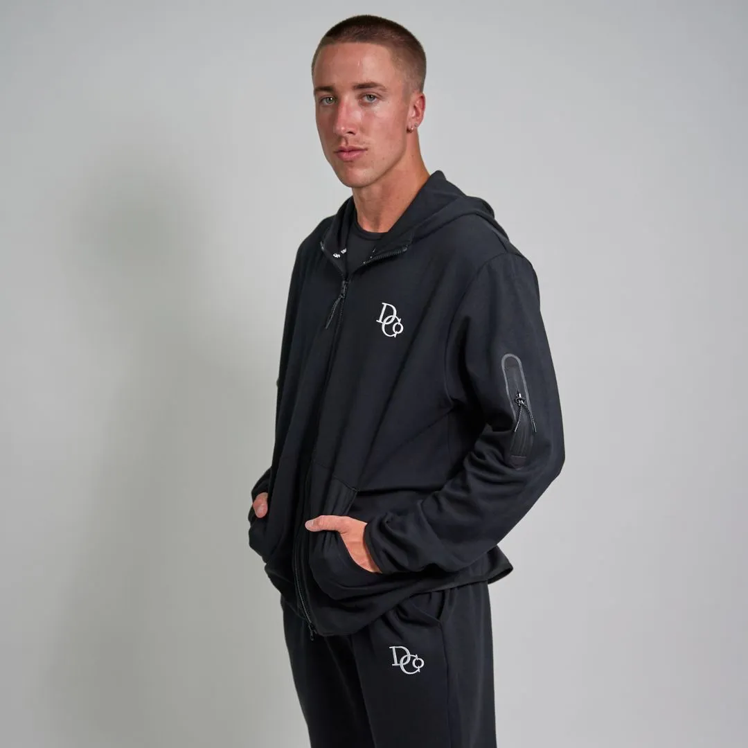Draco Tech Track Jacket - Black