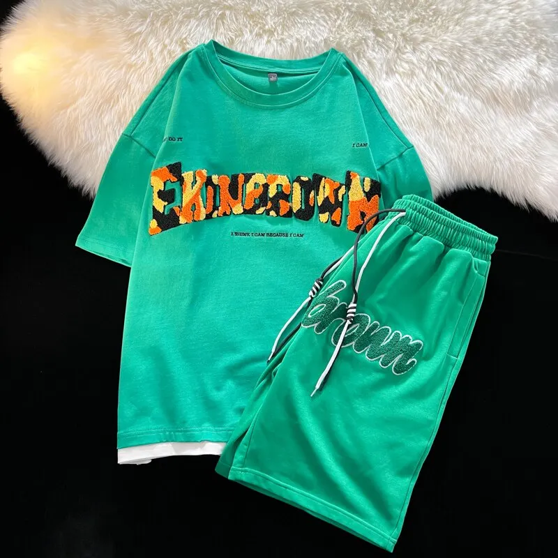 Ekinbrown Tee & Shorts Set
