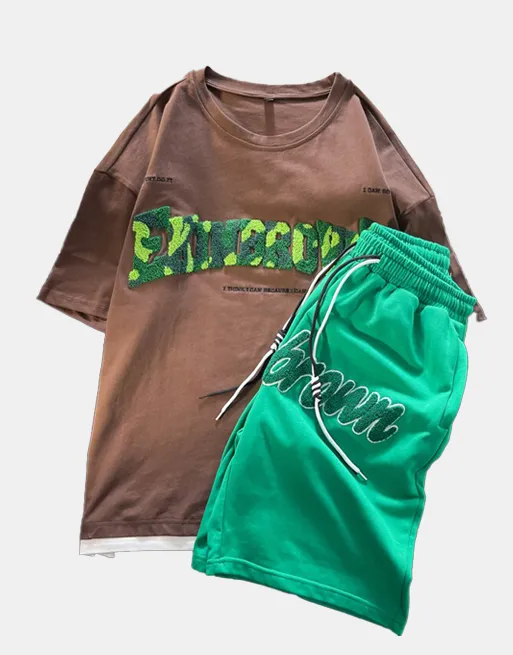 Ekinbrown Tee & Shorts Set