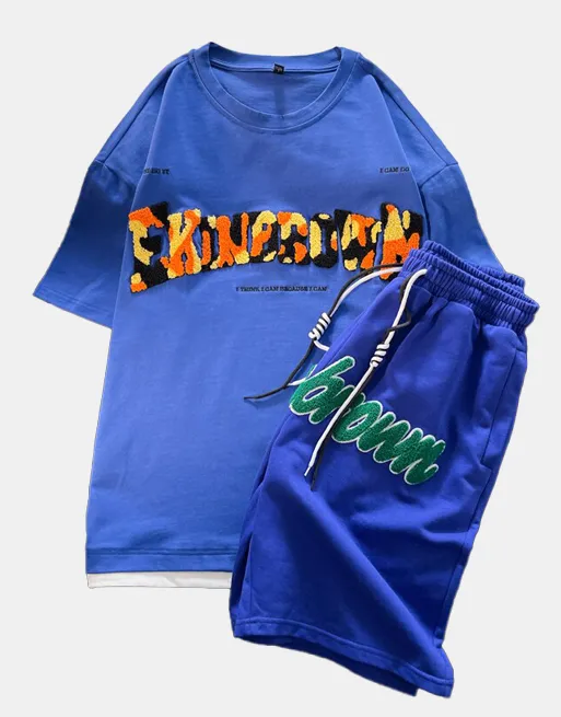 Ekinbrown Tee & Shorts Set