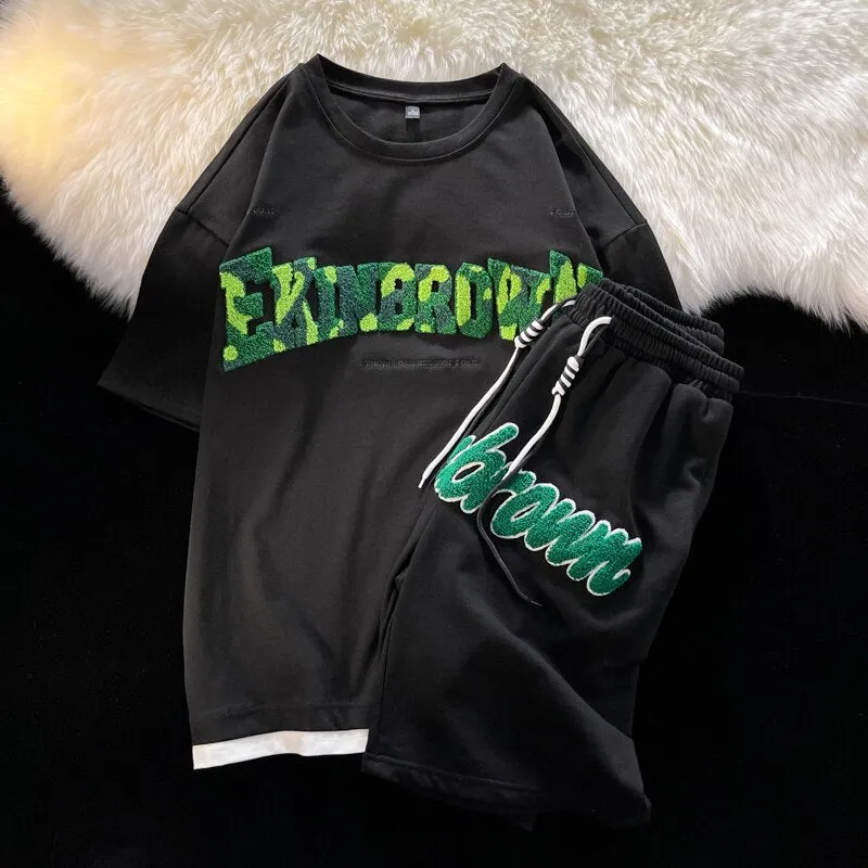 Ekinbrown Tee & Shorts Set