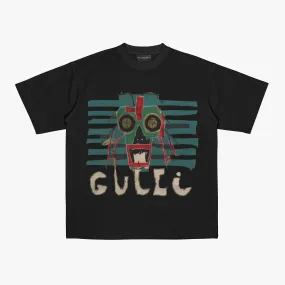 FakeButReal Fucci Basquiat Oversize Black T-Shirt