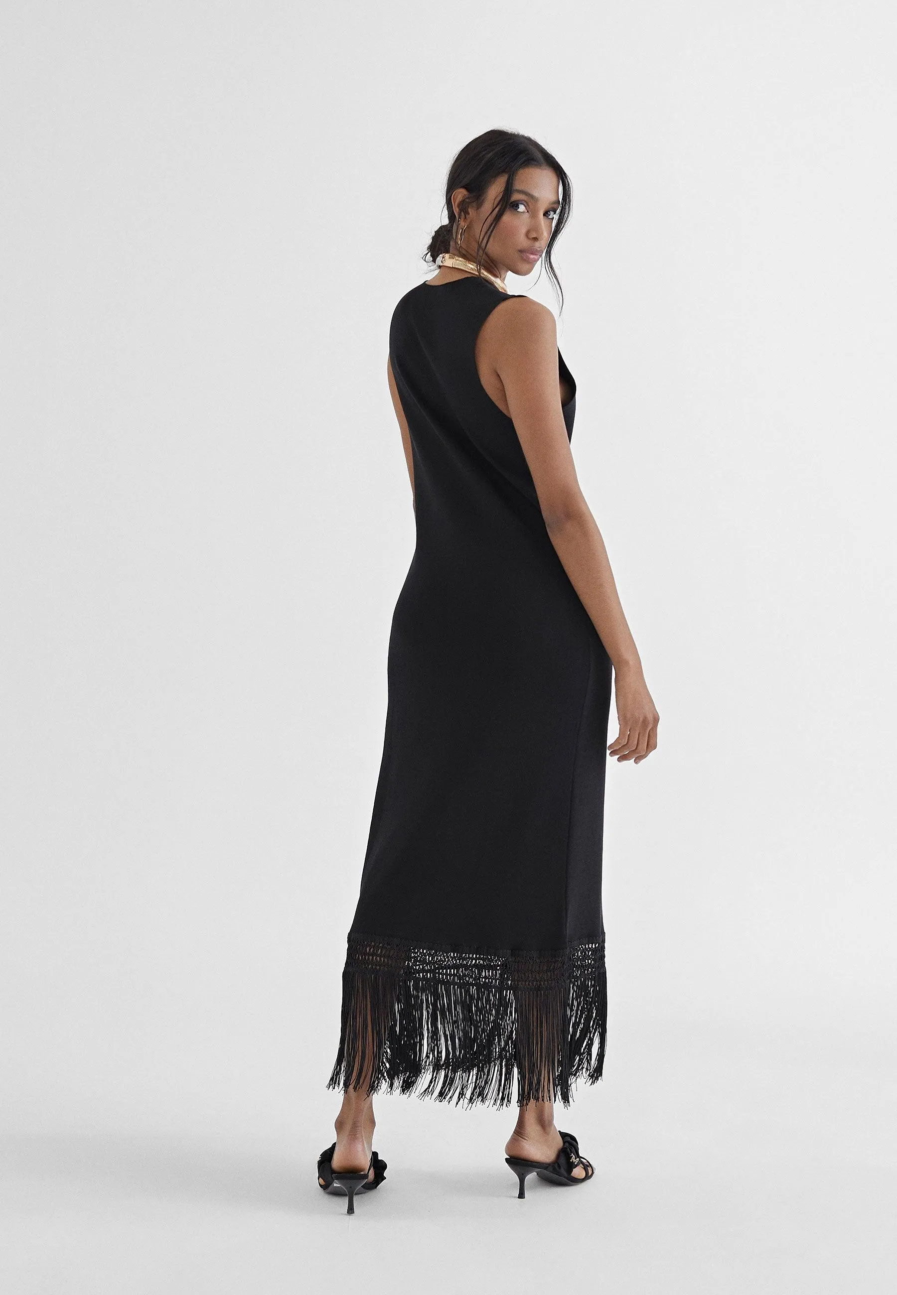Fringed dress