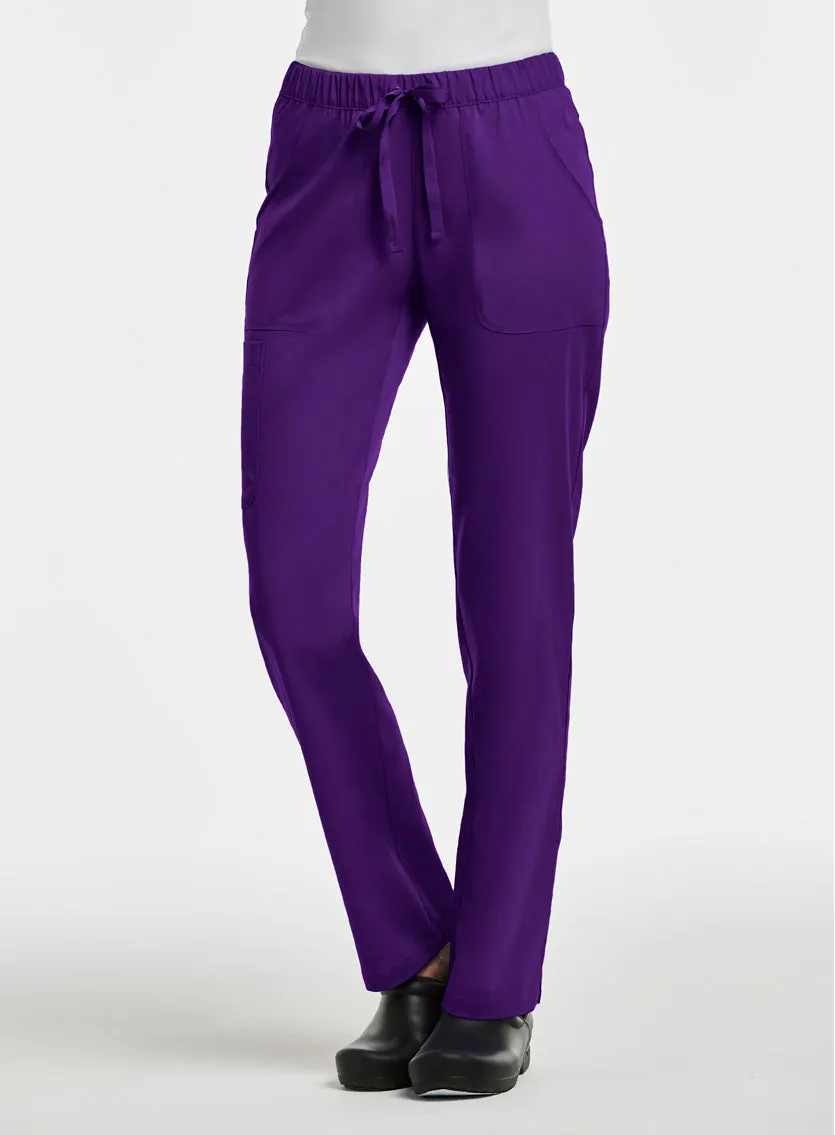 Full Waist Cargo Pant by Maevn XS-3XL /  Egg Plant