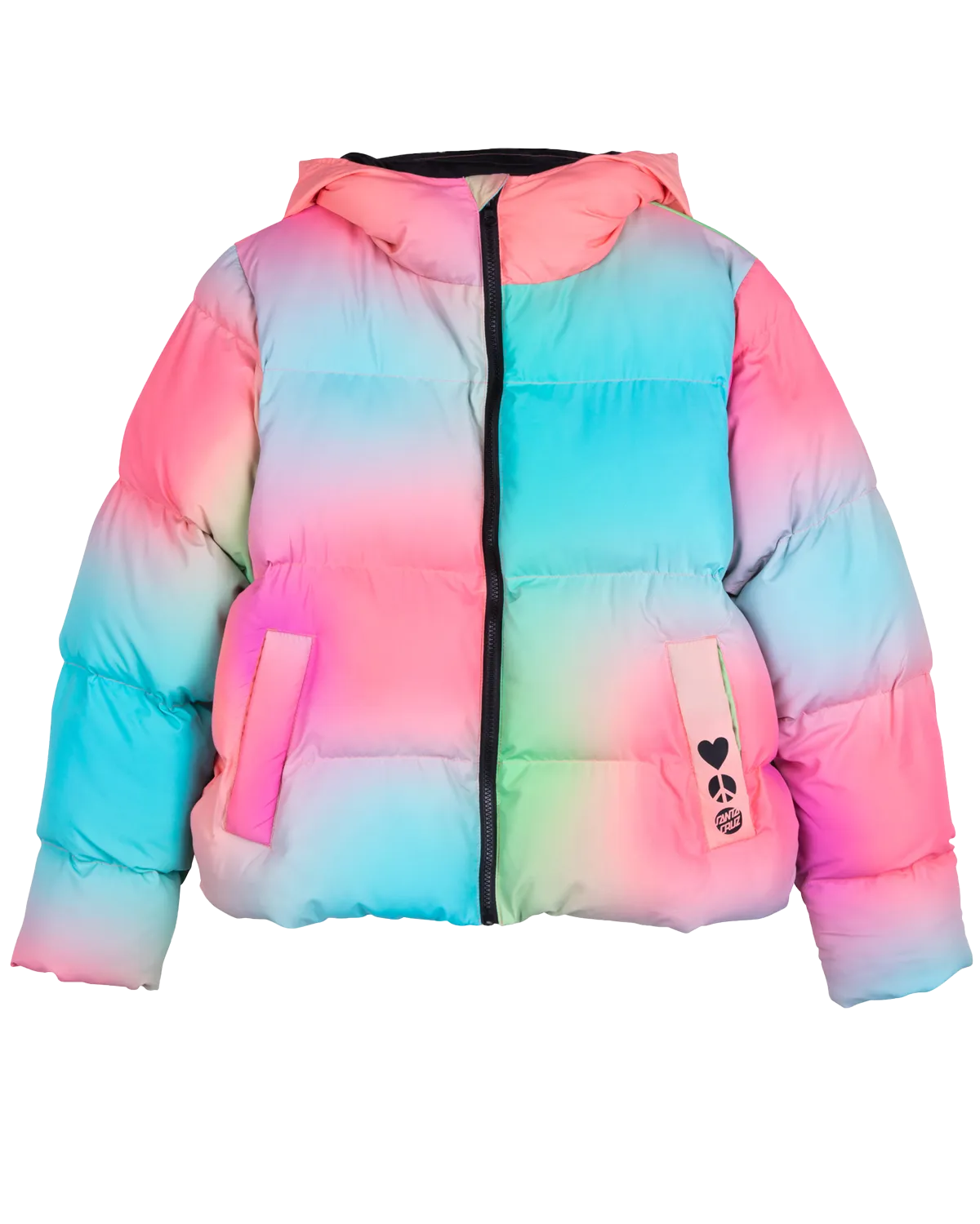 Glow Quilted Jacket in All Over Print