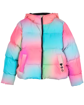 Glow Quilted Jacket in All Over Print