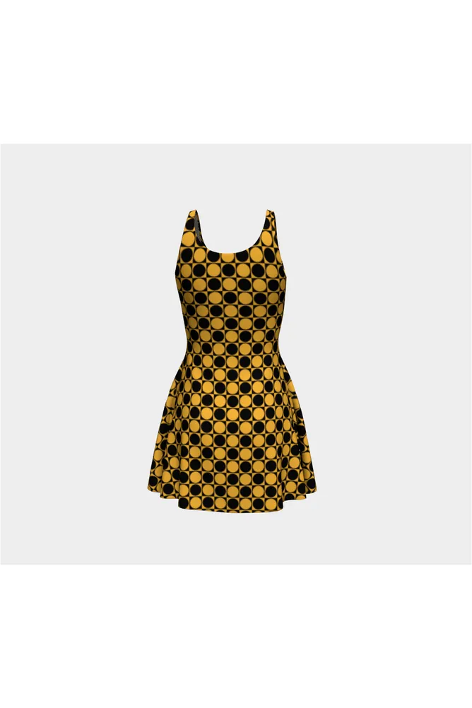 Go Gold Flare Dress
