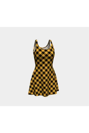 Go Gold Flare Dress