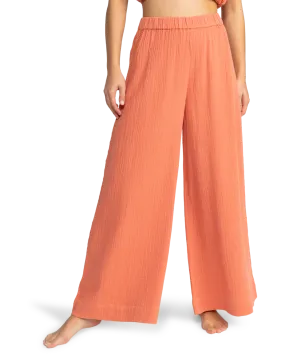 Golden Tropic Trousers in Apricot Brandy