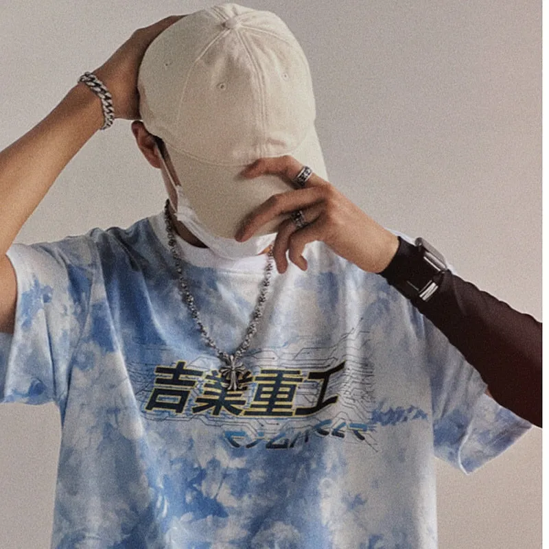 Graffiti Tie-dye T-Shirt