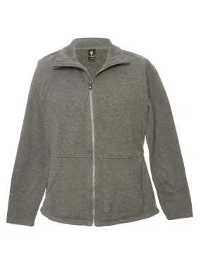 Grey Track Top - L