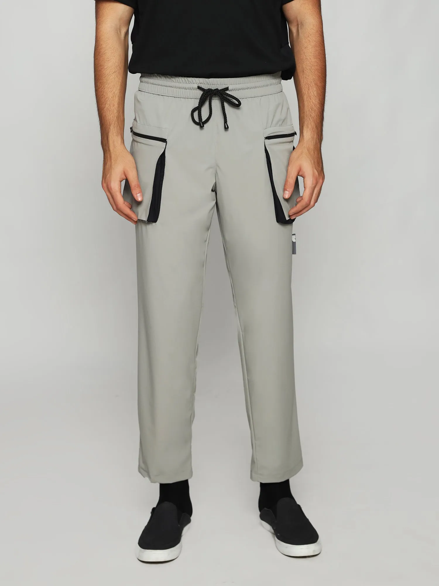 Grey Ultimate Travel Male Pants
