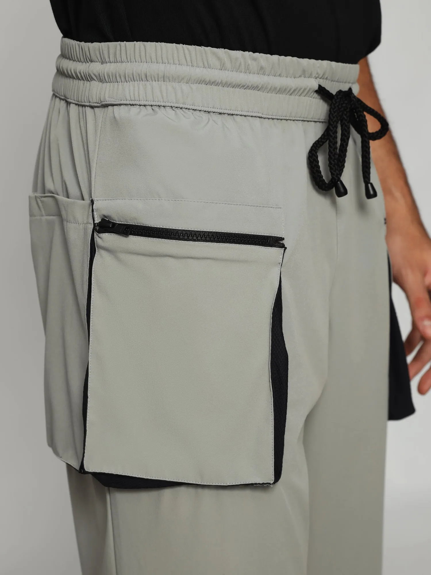 Grey Ultimate Travel Male Pants