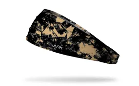 Gridiron Black Gold Headband