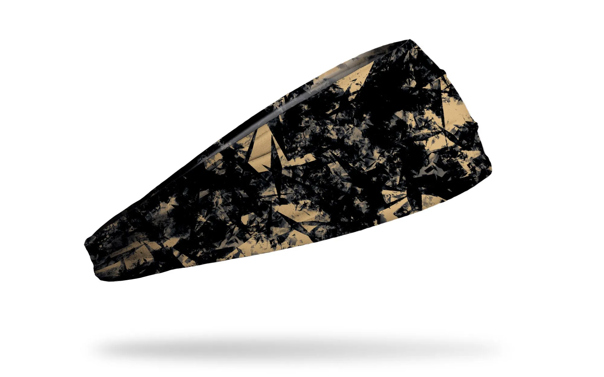 Gridiron Black Gold Headband