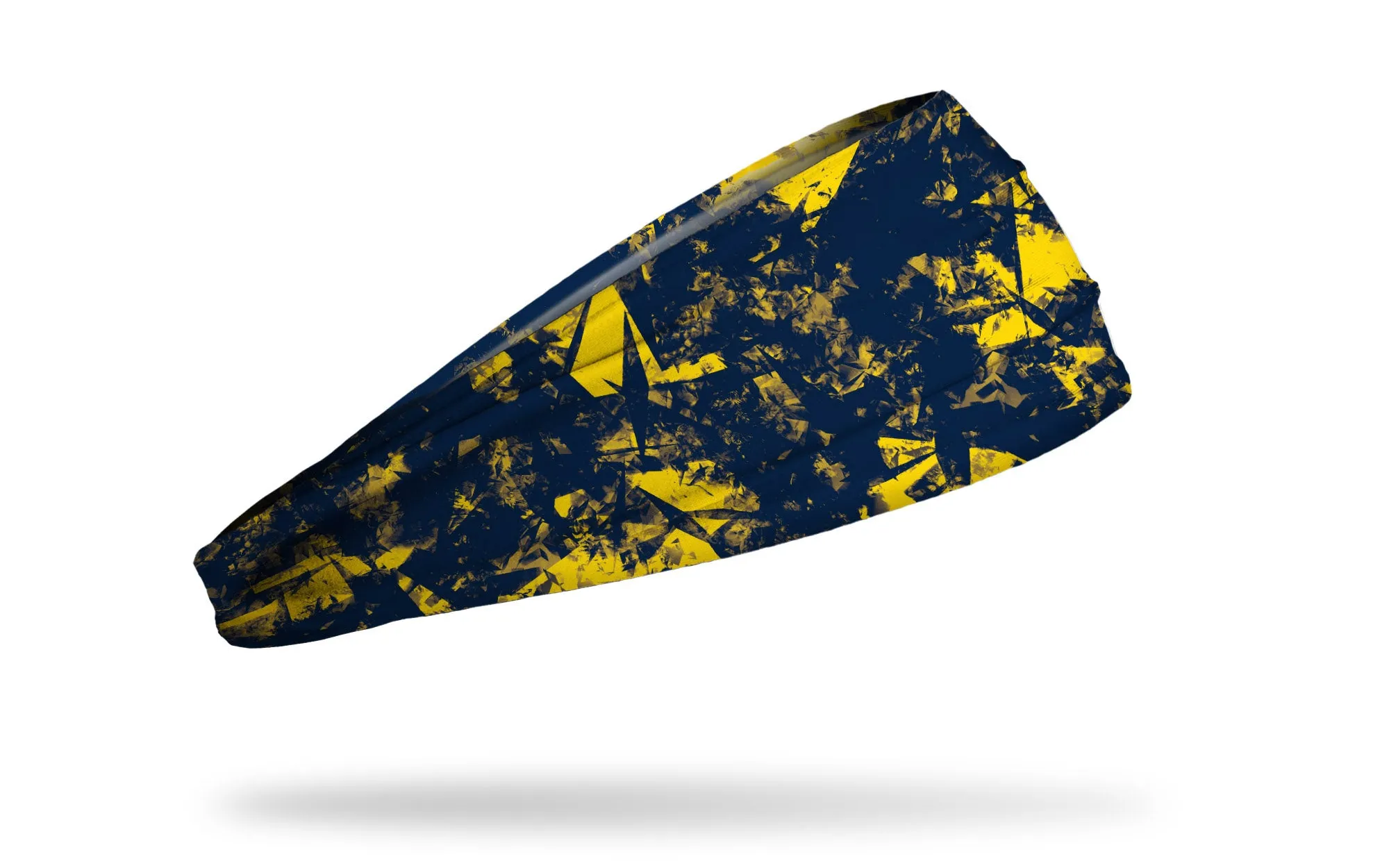 Gridiron Navy Gold Headband
