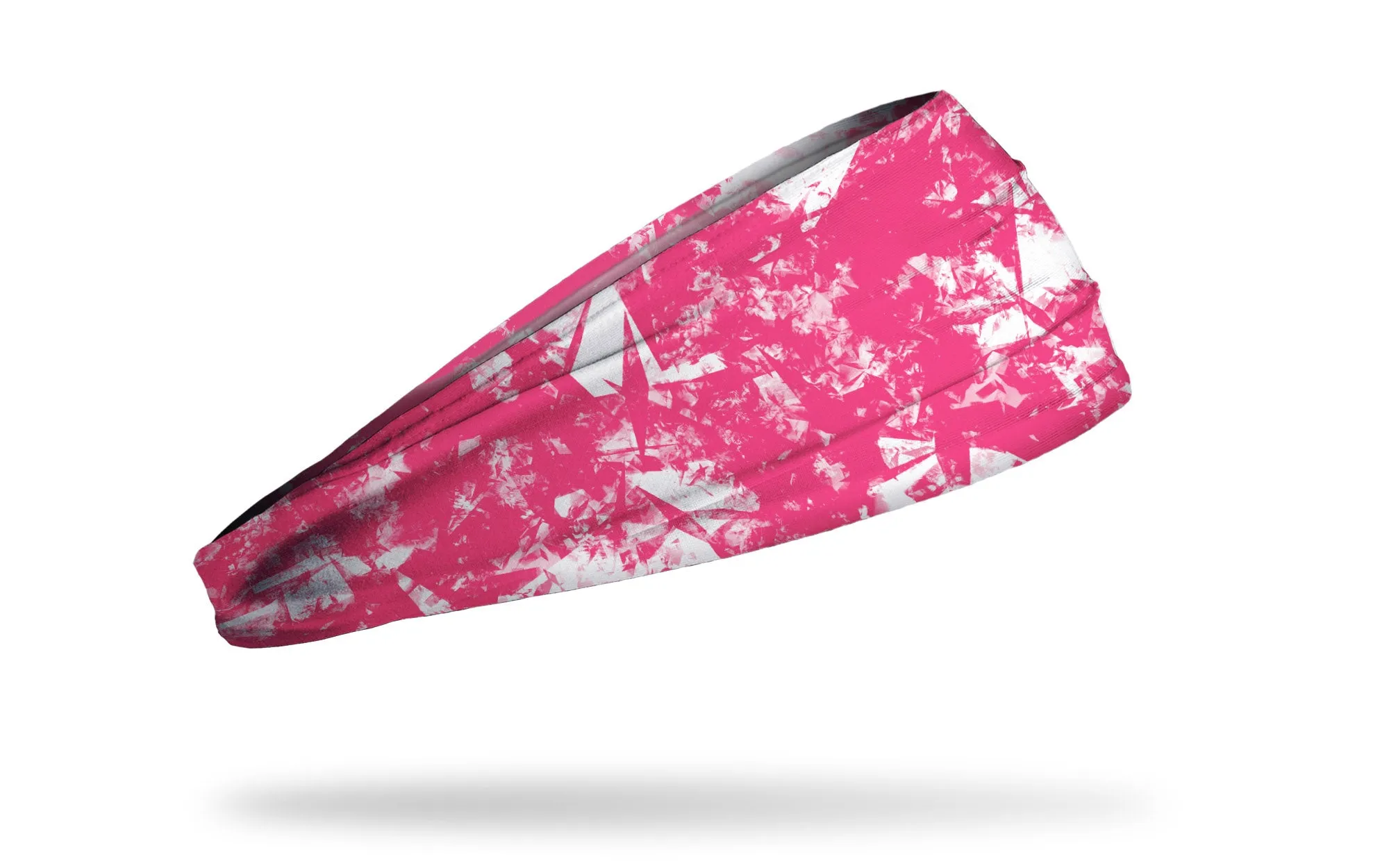 Gridiron Pink White Headband