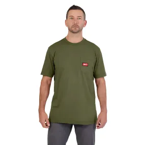 GRIDIRON™ Pocket T-Shirt - Short Sleeve Green S