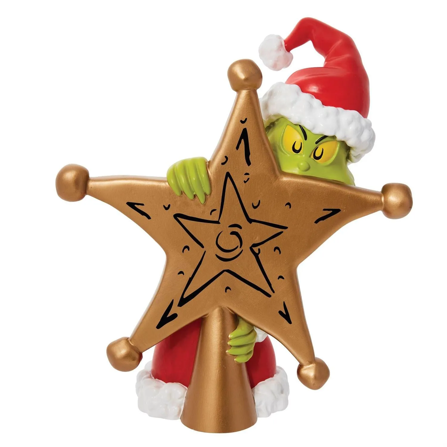 Grinch Star Tree Topper