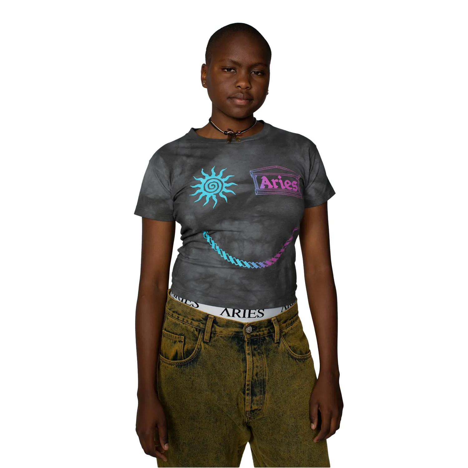 Grunge Happy Dude SS Baby Tee